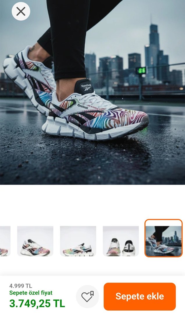 Reebok Spor Ayakkabı unisex orjinal sıfır 41 numara - Görsel 2