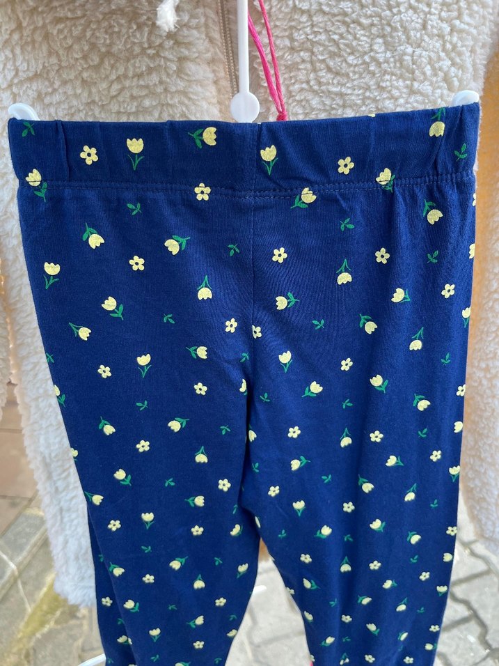 Isobel Kız Çocuk Mavi Çiçekli Uzun Kollu takım - Görsel 4