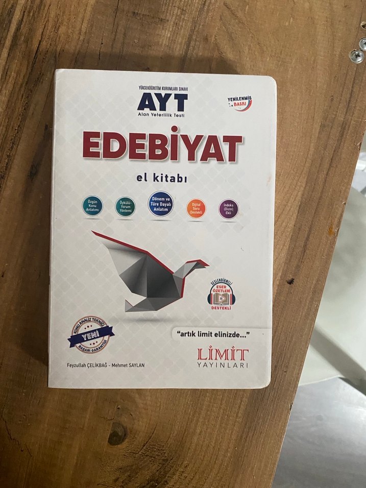 AYT Edebiyat Eser Özetleri El Kitabı 2 kitap fiyatıdır - Görsel 3