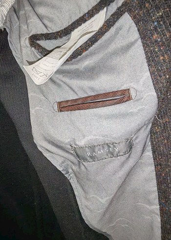 Ramsey Gri Erkek Midi Yün Palto - Görsel 5