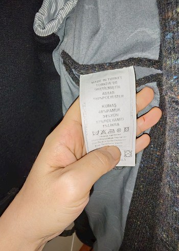 Ramsey Gri Erkek Midi Yün Palto - Görsel 6