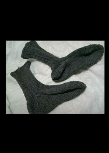6 şiş keçi tüyü el örmesi
çorap - Görsel 5