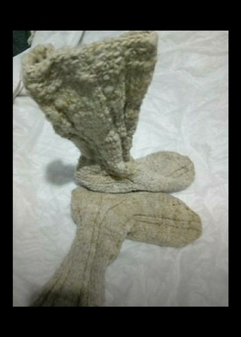 6 şiş keçi tüyü el örmesi
çorap - Görsel 2