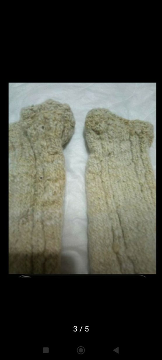 6 şiş keçi tüyü el örmesi
çorap - Görsel 3