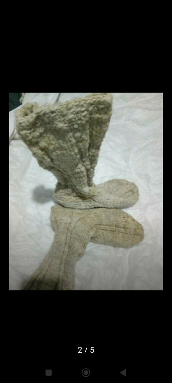 6 şiş keçi tüyü el örmesi
çorap - Görsel 2