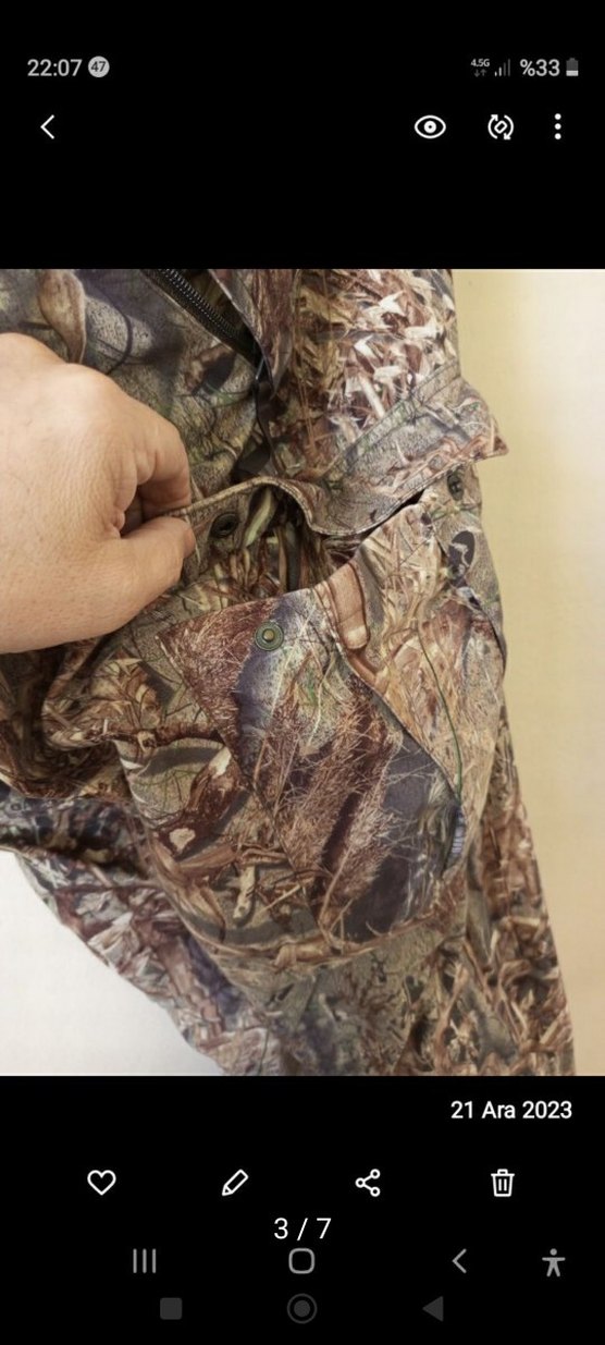 Cabelas sessiz kumaş üç katmanlı yağmur geçirmez soğuk iklim - Görsel 4