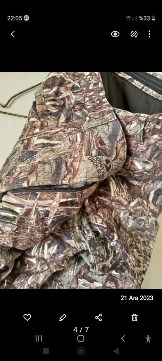 Cabelas sessiz kumaş üç katmanlı yağmur geçirmez soğuk iklim - Görsel 3