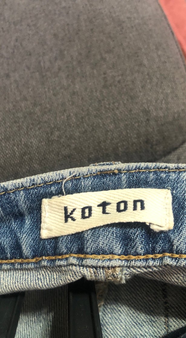 Rahat Kesim normal Boy Açık Mavi Kot Pantolon - Görsel 5