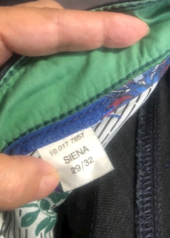 Siyah Midi Boy Kadın Denim Jean - Görsel 6