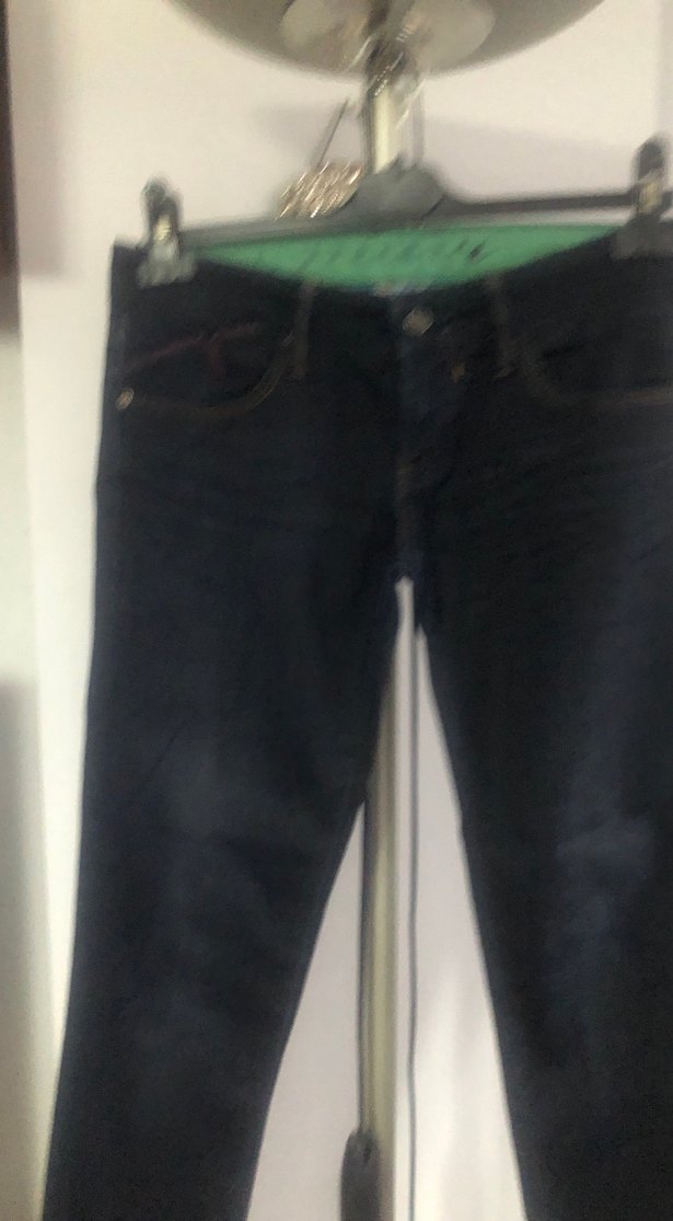 Siyah Midi Boy Kadın Denim Jean - Görsel 2