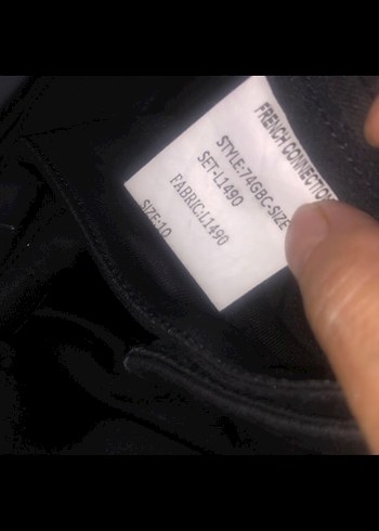 Siyah Fermuarlı Dar Kesim Kadın deri görünümlü Pantolon - Görsel 5