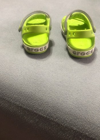 Yeşil crosc çocuk sandalet - Görsel 3