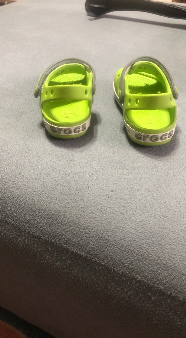 Yeşil crosc çocuk sandalet - Görsel 3