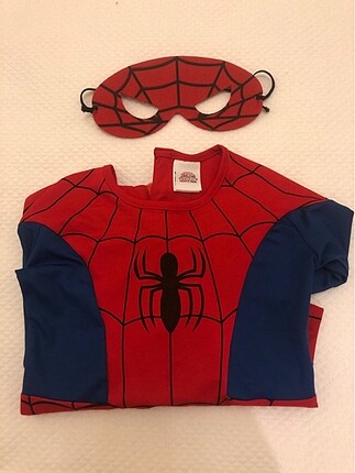 spiderman kostum 4/5 yas