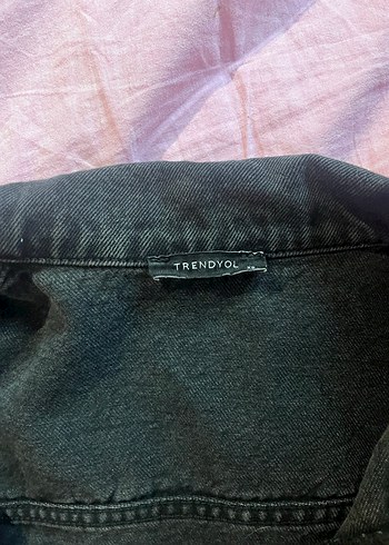 Siyah Fermuarlı Kadın Kot Ceket - Görsel 3