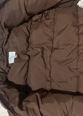 bordo Kadın Midi Kısa Mont - Görsel 3