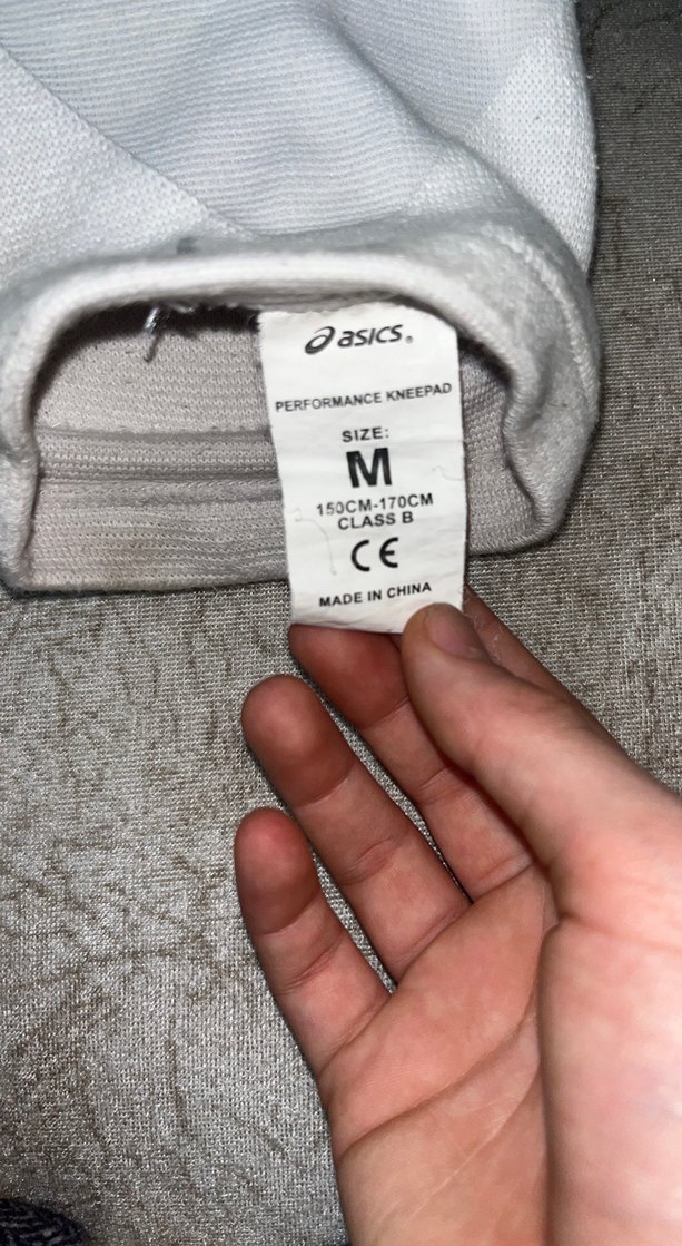 Asics Beyaz Motosiklet Diz Koruyucu - Görsel 3