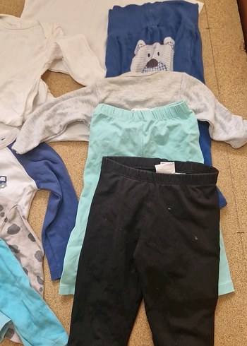 Mavi Bebek Uzun Kollu Çıtçıtlı Body - Görsel 3