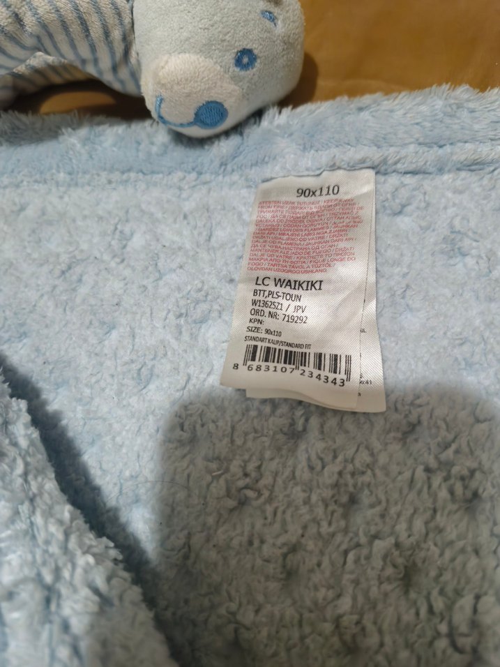 nohut erkek Çocuk Battaniyesi - Görsel 2