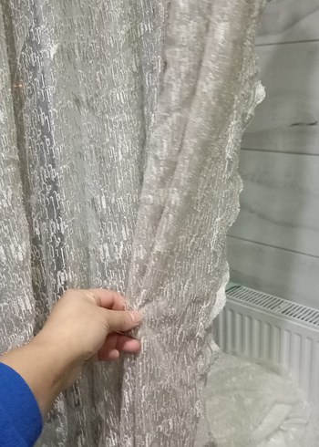 Bej Yılan Desenli Bohem Perde - Görsel 6