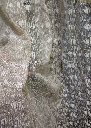 Bej Yılan Desenli Bohem Perde - Görsel 5