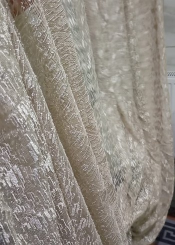 Bej Yılan Desenli Bohem Perde - Görsel 2