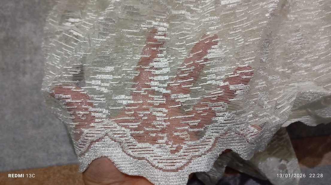 Bej Yılan Desenli Bohem Perde - Görsel 4