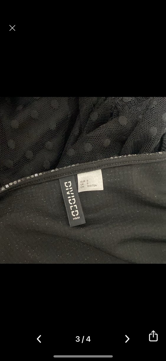 Uzun Kollu, V Yakalı Siyah Mini Elbise - Görsel 3