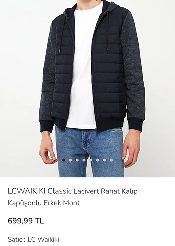 LC WAIKIKI Rahat Kalıp Erkek Mont - Görsel 9