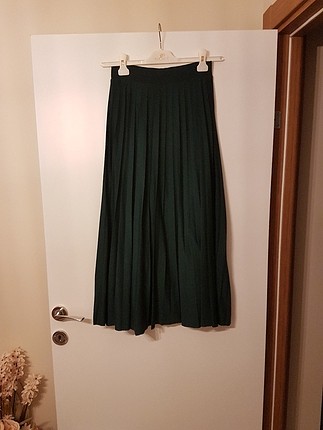 yeşil pileli