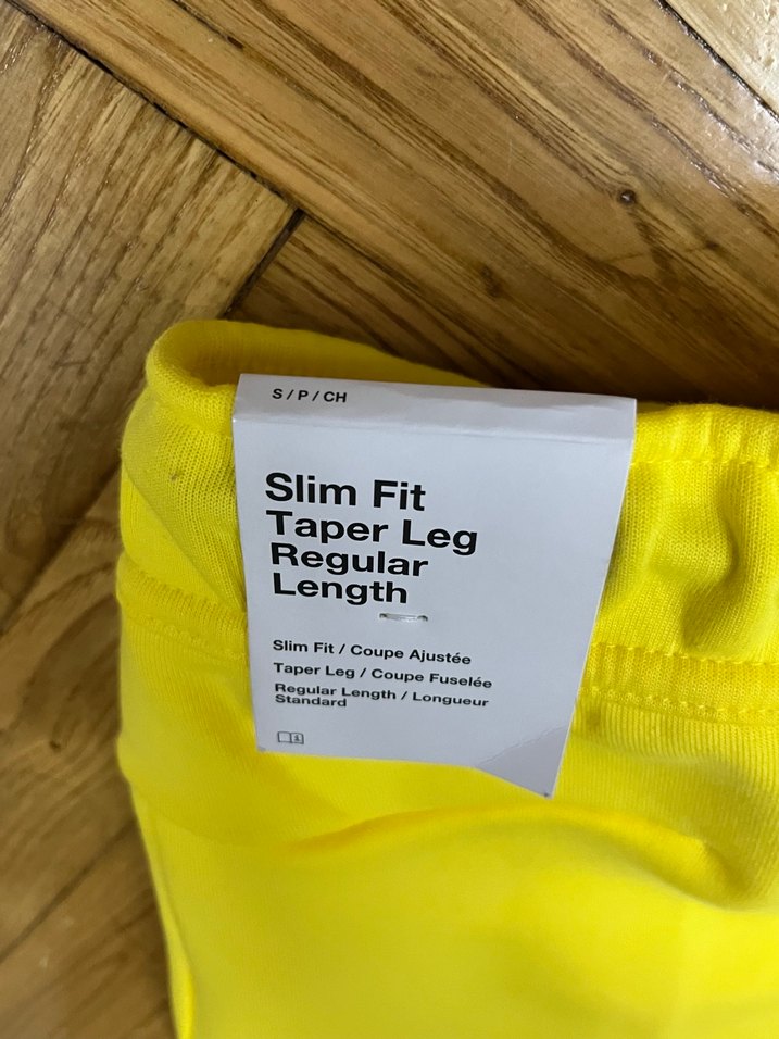 Orijinal Nike Tech Sarı Eşofman Altı - Görsel 4