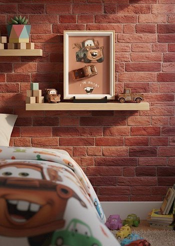 Arabalar Mater 3D Dekoratif Tablo 15x21cm - Görsel 5