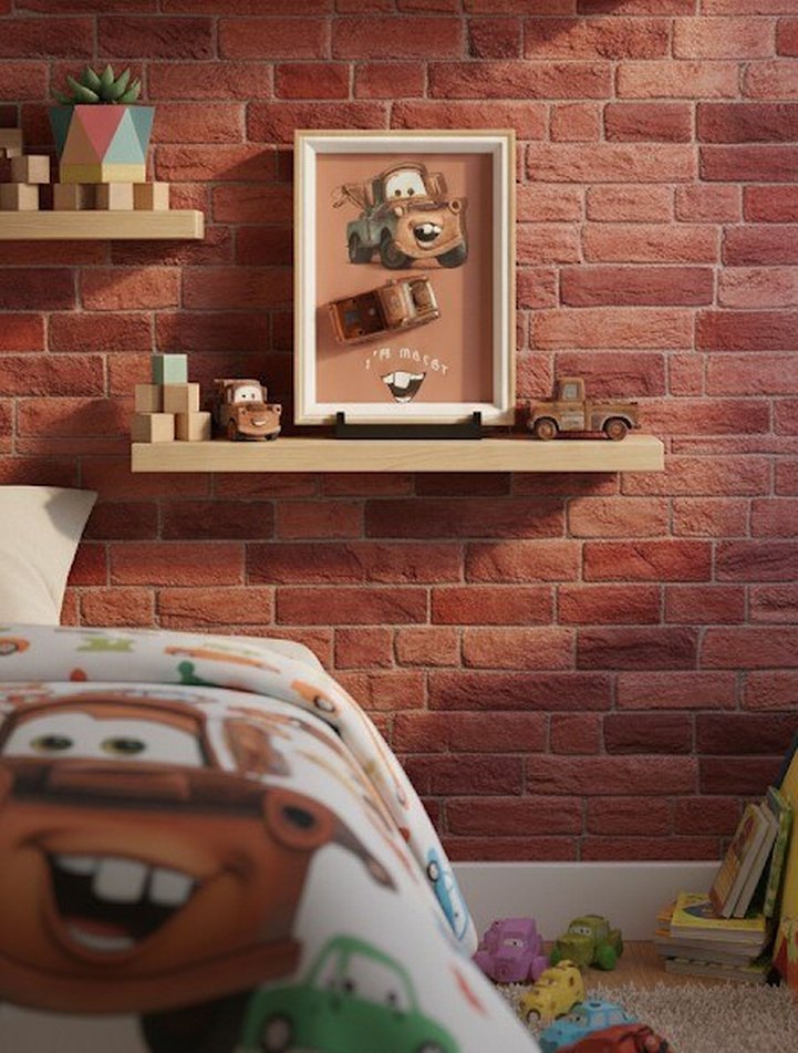 Arabalar Mater 3D Dekoratif Tablo 15x21cm - Görsel 5