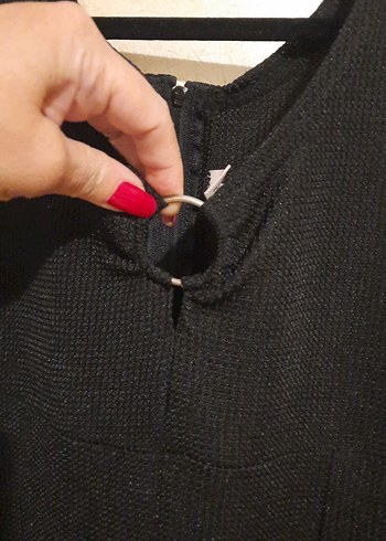 V Yaka Şık Uzun Tulum - Görsel 2