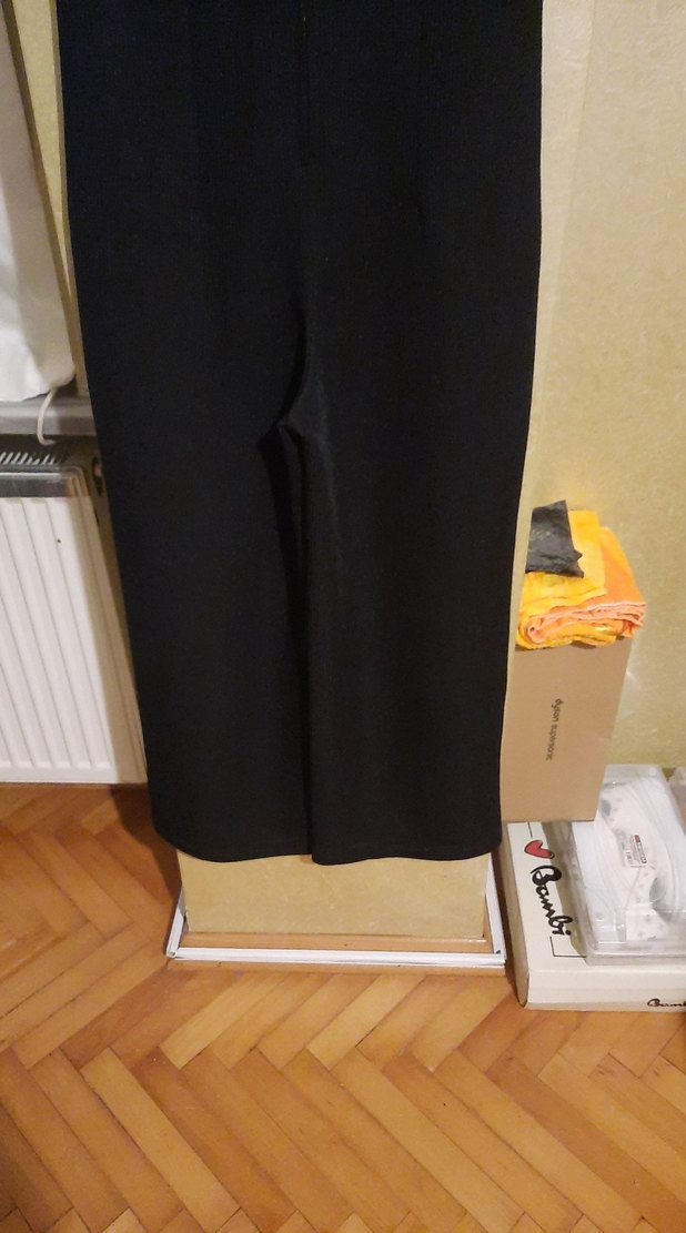 V Yaka Şık Uzun Tulum - Görsel 5