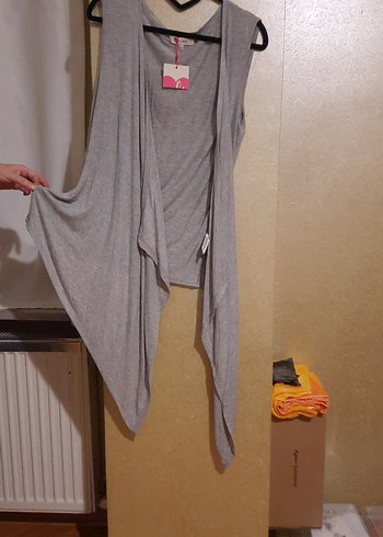 PENYE ASİMETRİK YELEK - Görsel 2