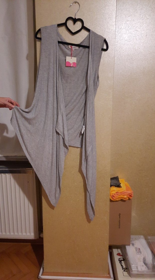 PENYE ASİMETRİK YELEK - Görsel 2