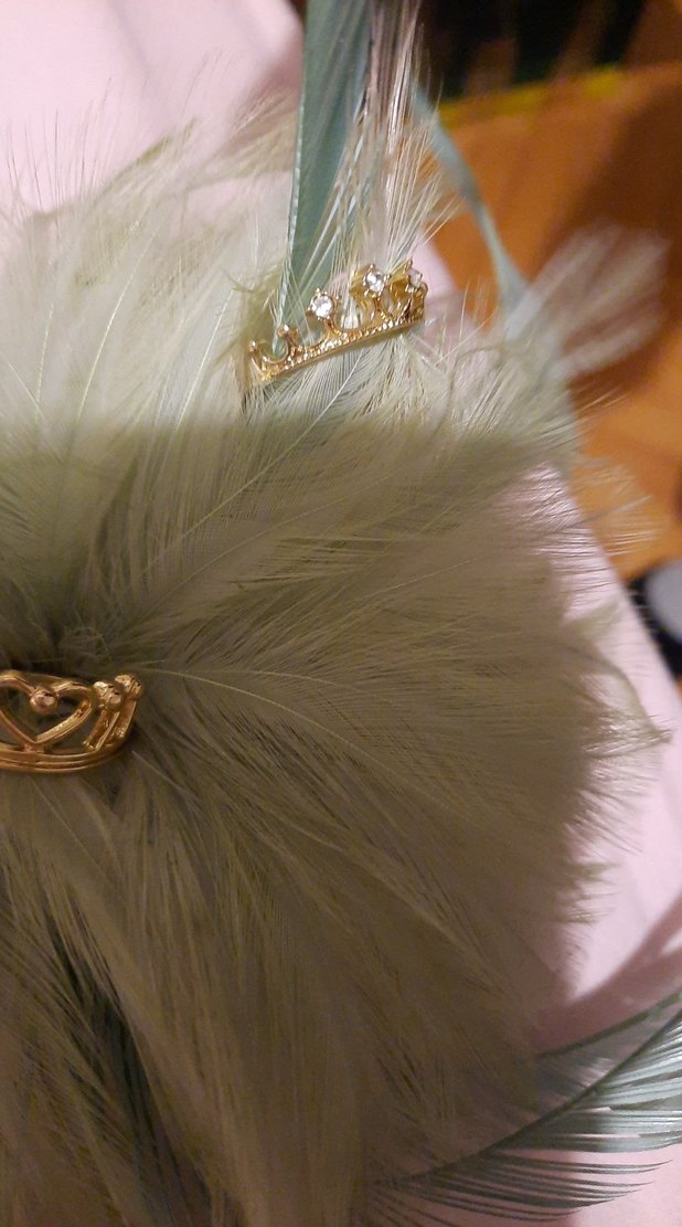 3 ADET ALTIN TAÇ YÜZÜK - Görsel 2