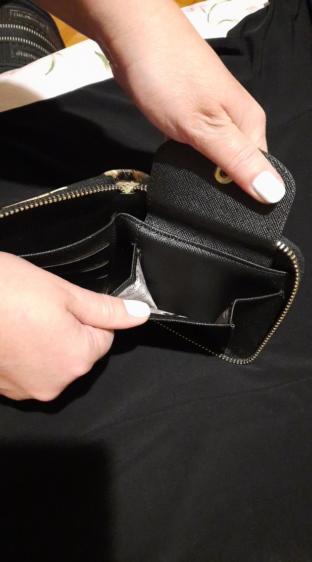 Leopar Desenli Deri Kadın Cüzdanı - Görsel 4