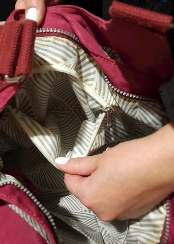 Pembe Kadın kol çantası - Görsel 10