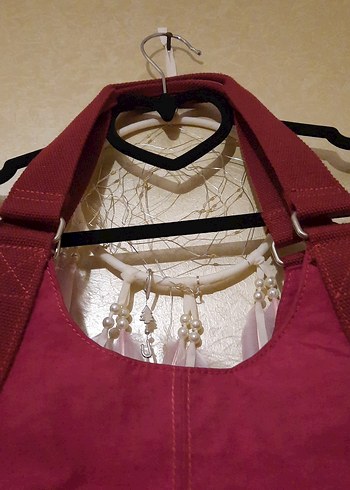 Pembe Kadın kol çantası - Görsel 4