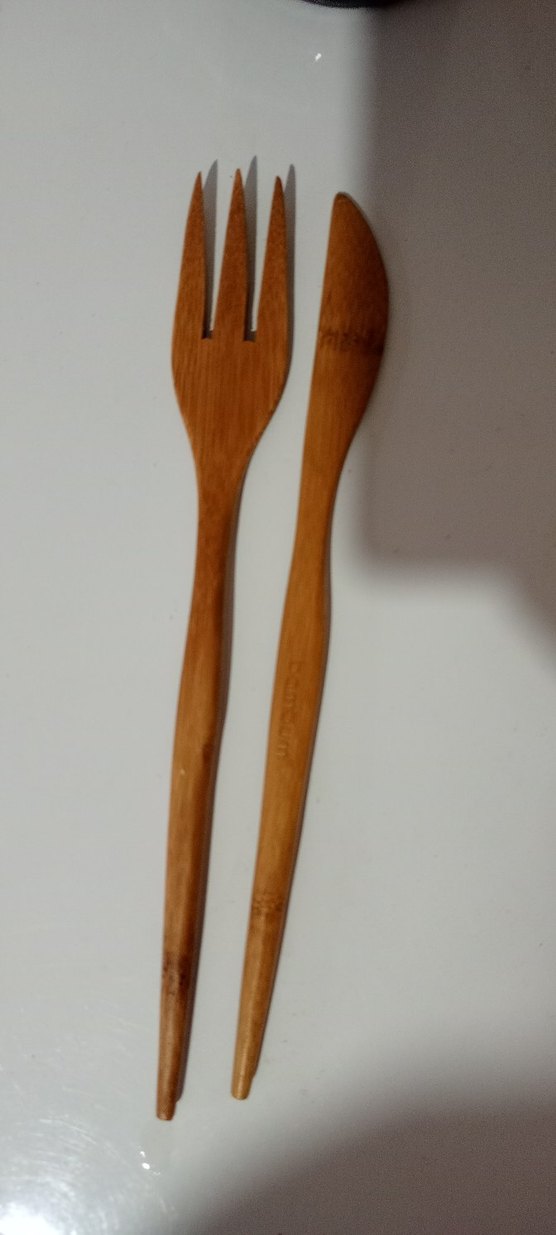bambu Çatal ve Bıçak Seti - Görsel 3