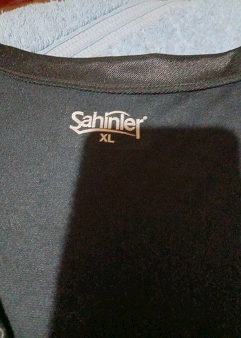 Siyah V Yaka Salaş sabahlık - Görsel 3