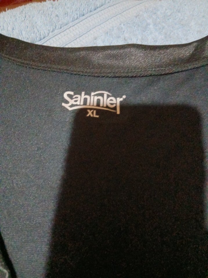 Siyah V Yaka Salaş sabahlık - Görsel 3