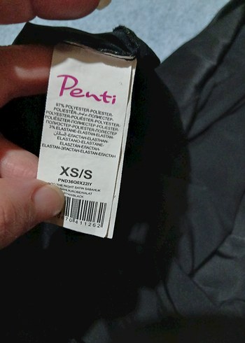 Uzun Siyah Gotik Kadın Sabahlık - Görsel 2