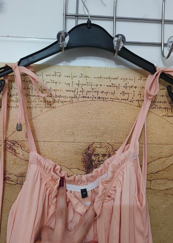 Somon - Pudra Bohem Uzun Elbise - Görsel 2