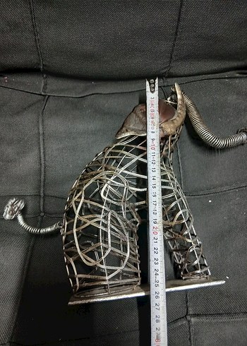 Telden Gri Fil Figürü - Görsel 2