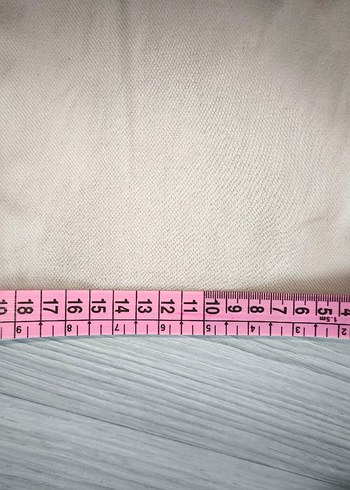 Bej  Keten Rahat Kesim Pantolon - Görsel 5