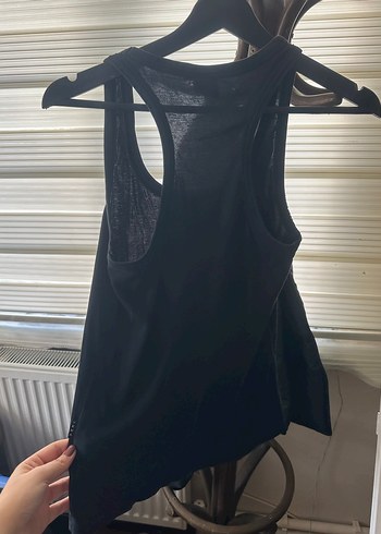 Siyah Kolsuz Midi  Bluz - Görsel 2