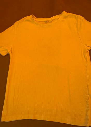 Beyaz  Kadın Kısa Kollu Basic Tişört - Görsel 2